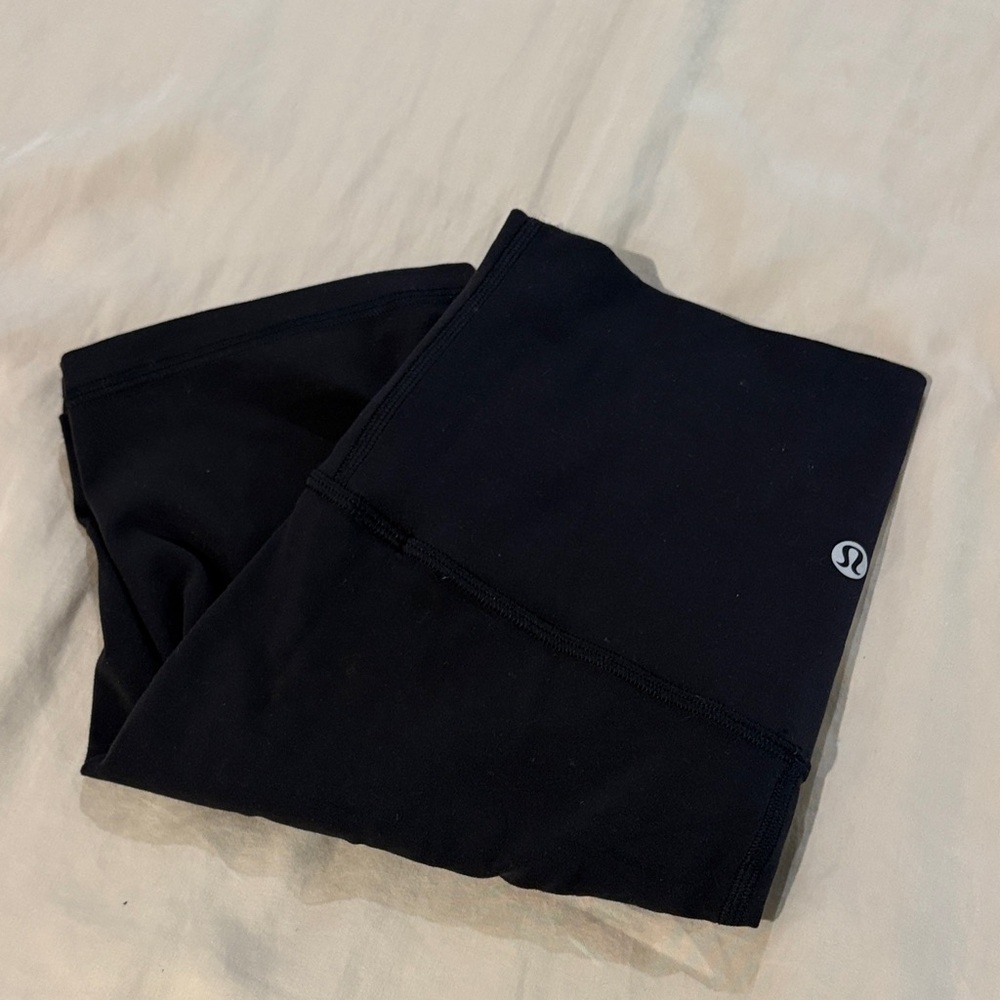 lululemon athletica Black Bike Shorts